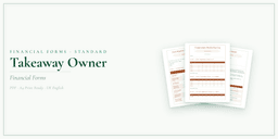 Financial Forms Bundle — Standard — Product overview