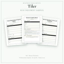 Business Documents — Standard — Sample document pages