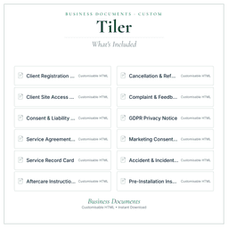 Business Documents — Custom — What's included