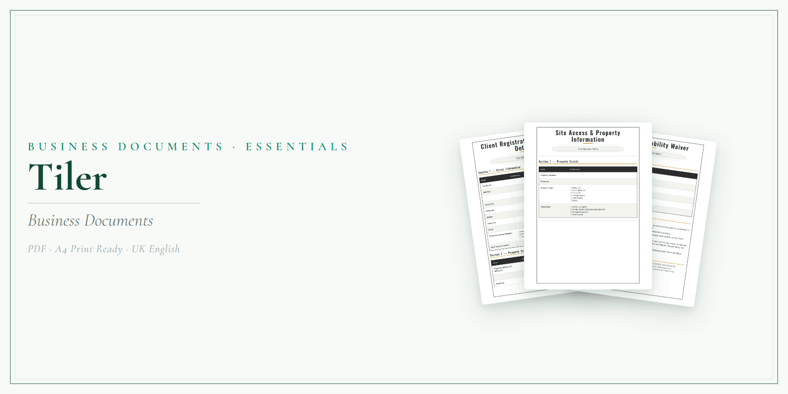 Business Documents — Essential — Product overview