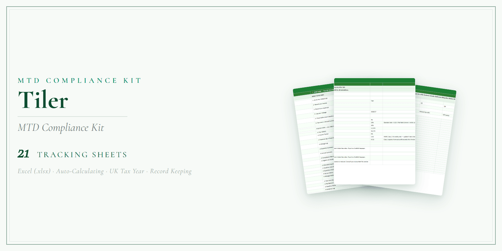 MTD Compliance Kit — Premium — Product overview