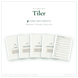Tiler — AI Copy Kit, PDF and editable DOCX product preview