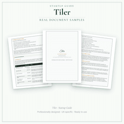 Tiler — Startup Guide, PDF guide sample pages