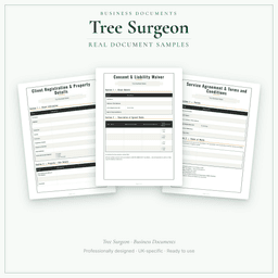 Business Documents — Premium — Sample document pages