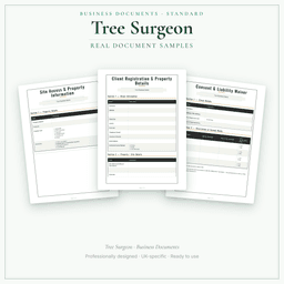 Business Documents — Standard — Sample document pages