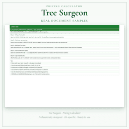 Pricing Calculator — Premium — Sample document pages