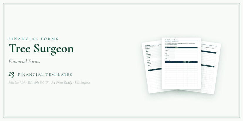 Financial Forms Bundle — Standard
