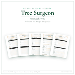 Financial Forms Bundle — Custom — Product card