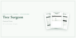 Financial Forms Bundle — Standard — Product overview