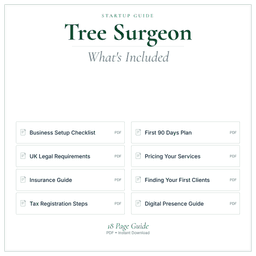 Tree Surgeon — Startup Guide, PDF guide what's included preview