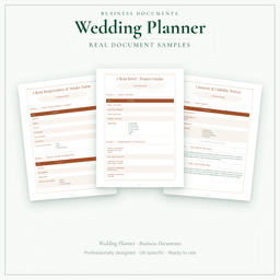 Business Documents — Premium — Sample document pages