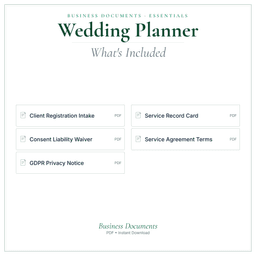 Business Documents — Essential — What's included