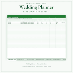Pricing Calculator — Premium — Sample document pages