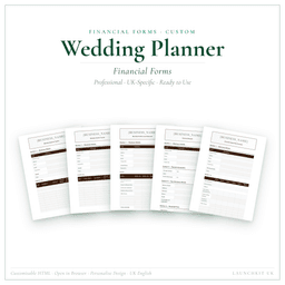 Financial Forms Bundle — Custom — Product card