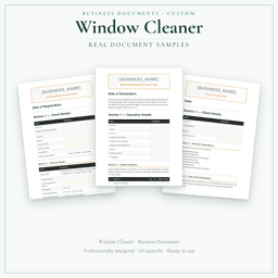 Business Documents — Custom — Sample document pages