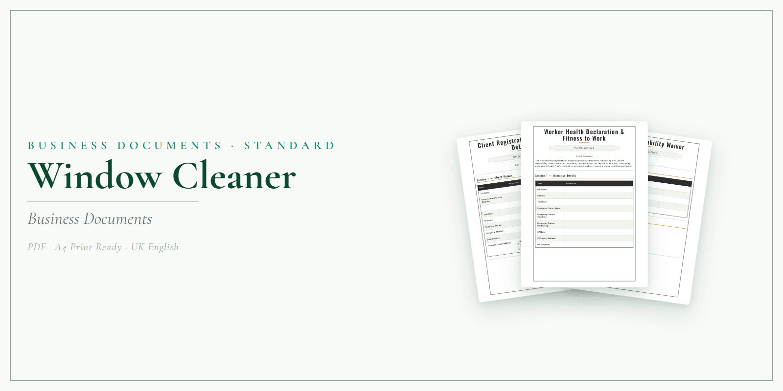 Business Documents — Standard — Product overview