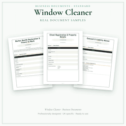 Business Documents — Standard — Sample document pages