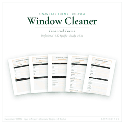 Financial Forms Bundle — Custom — Product card