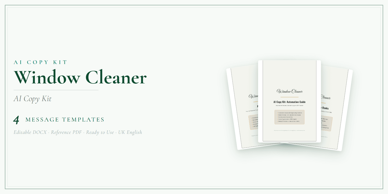 AI Copy Kit — Product overview