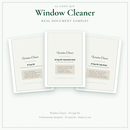 AI Copy Kit — Sample document pages