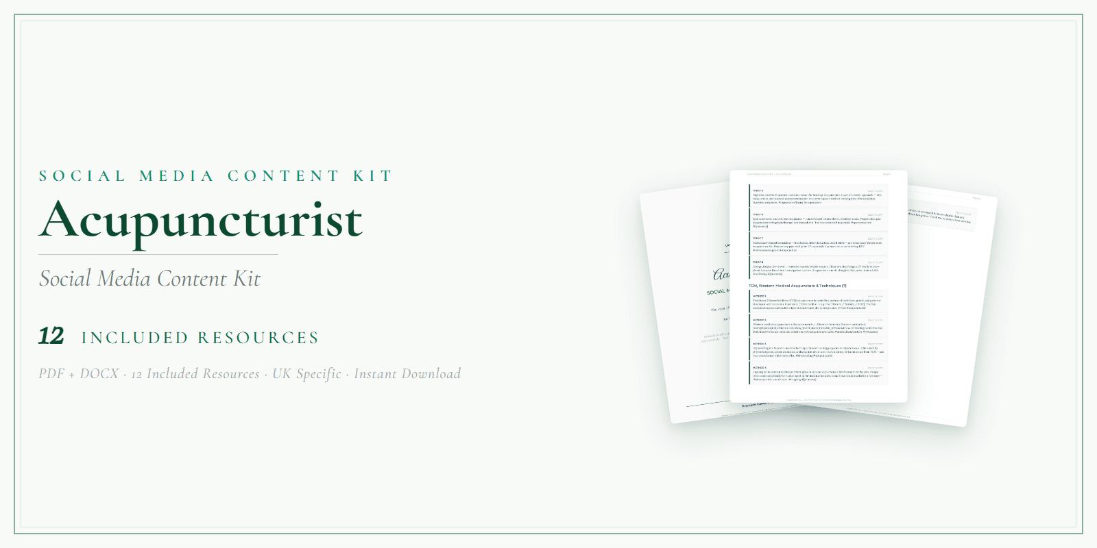 Social Media Content Kit