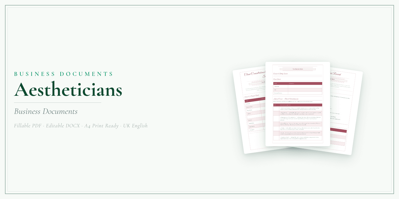 Business Documents — Premium