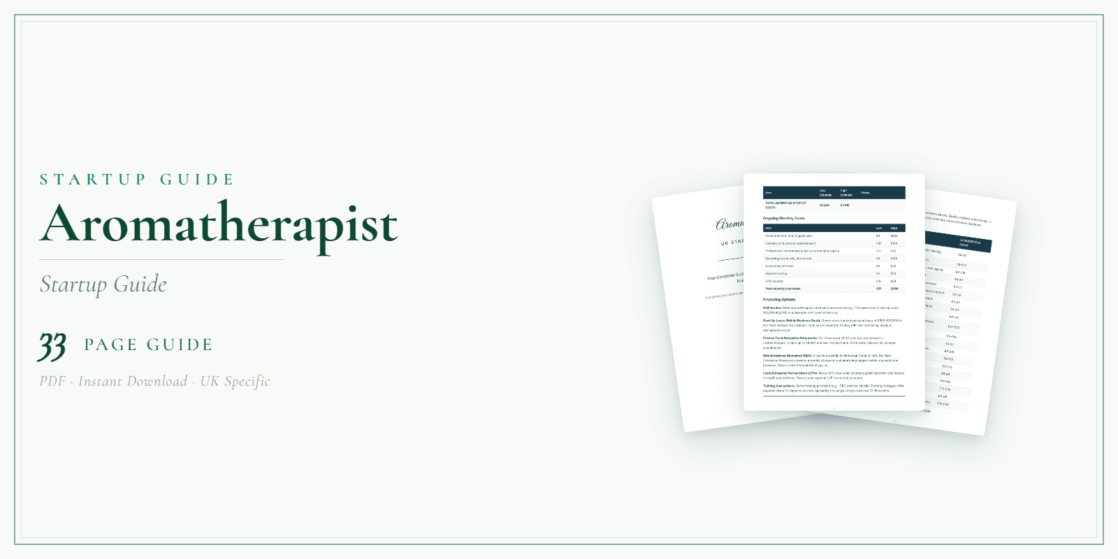 Startup Guide