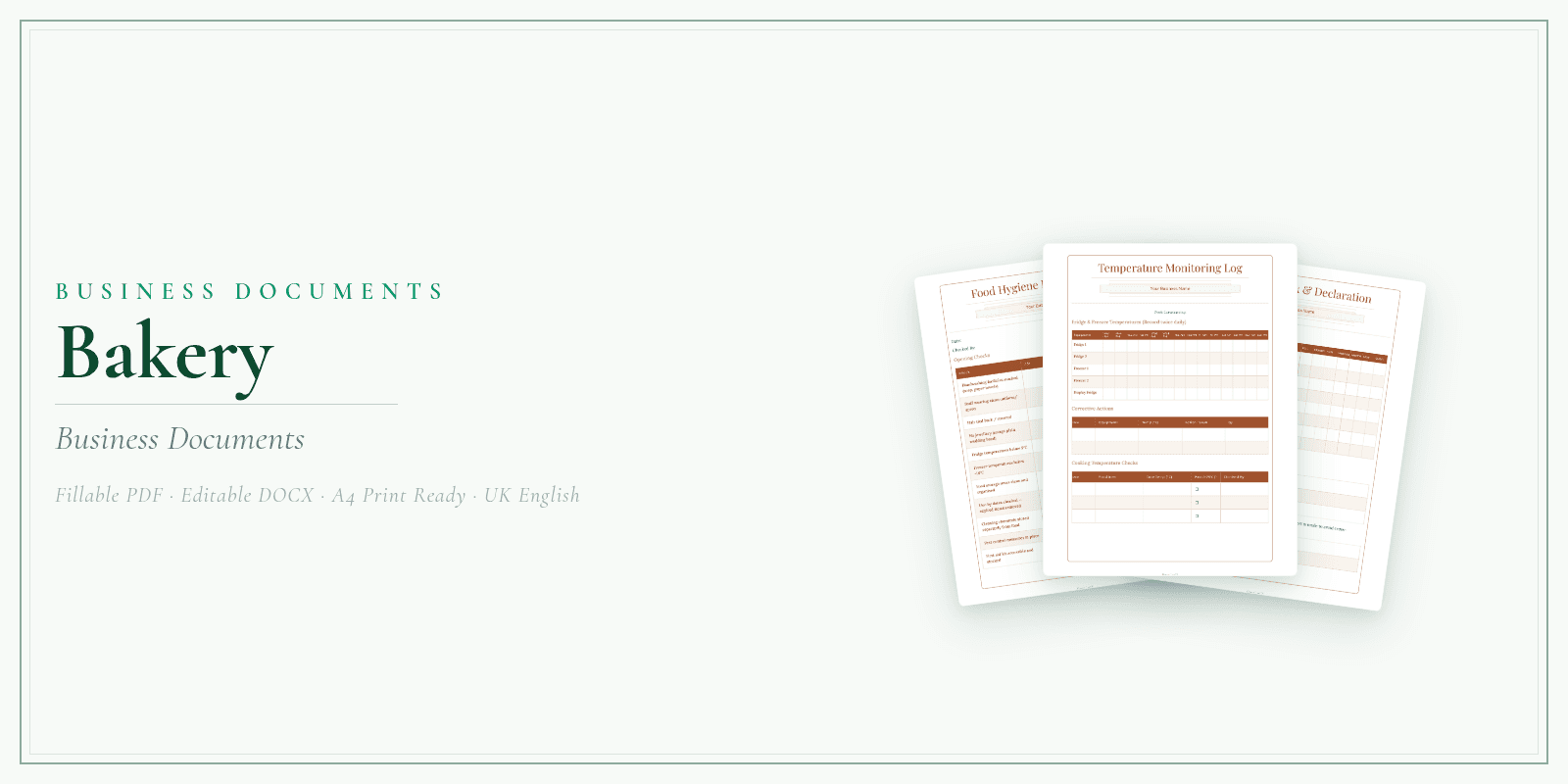 Business Documents — Premium