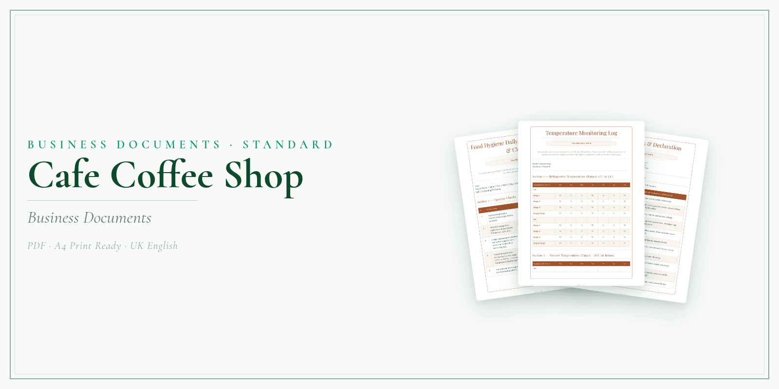 Business Documents — Standard