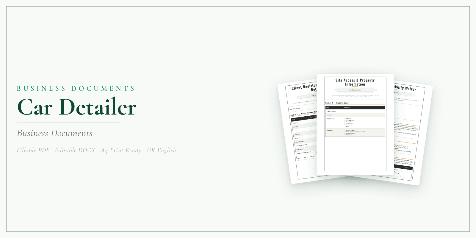 Business Documents — Premium