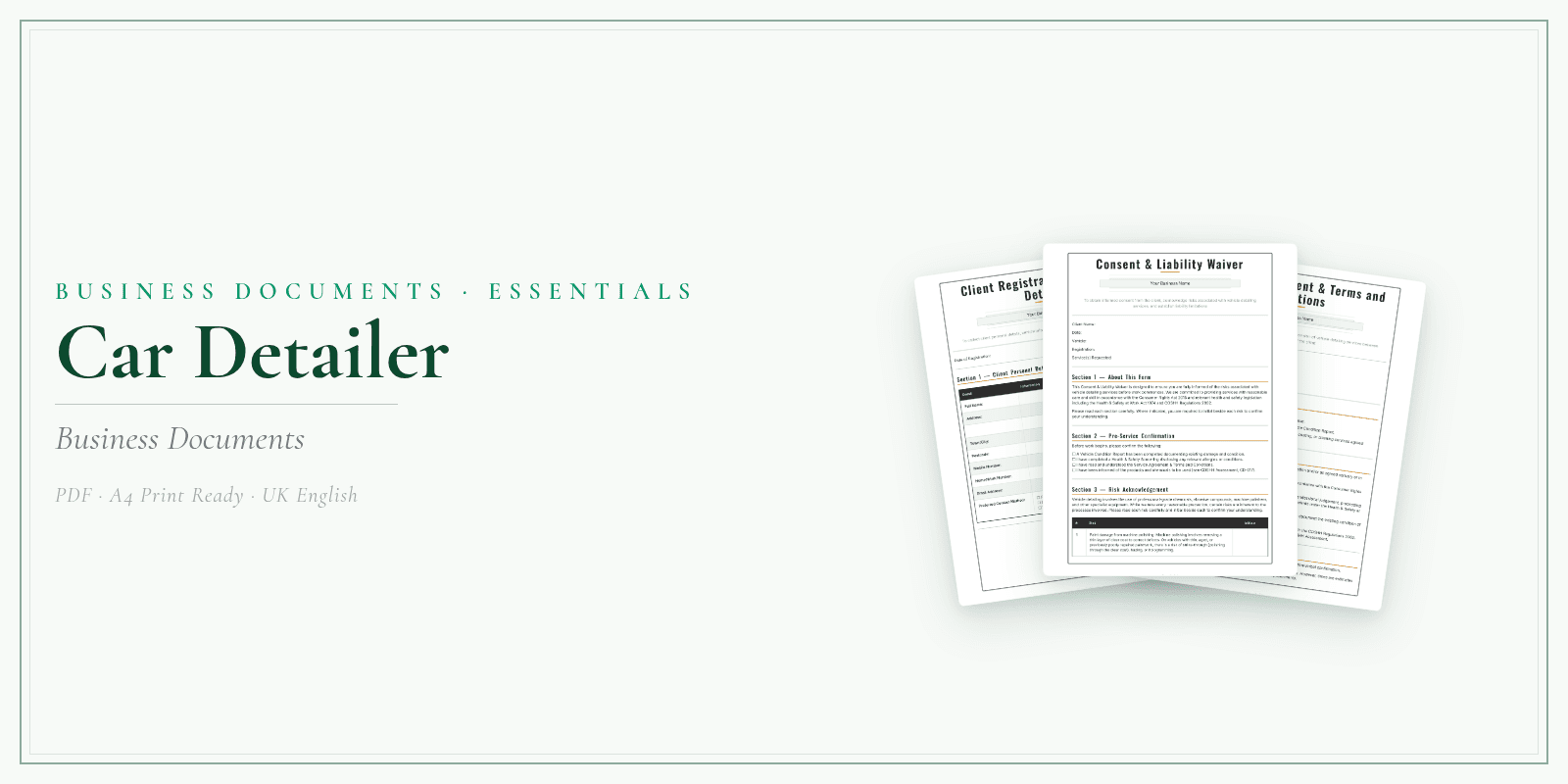 Business Documents — Essential