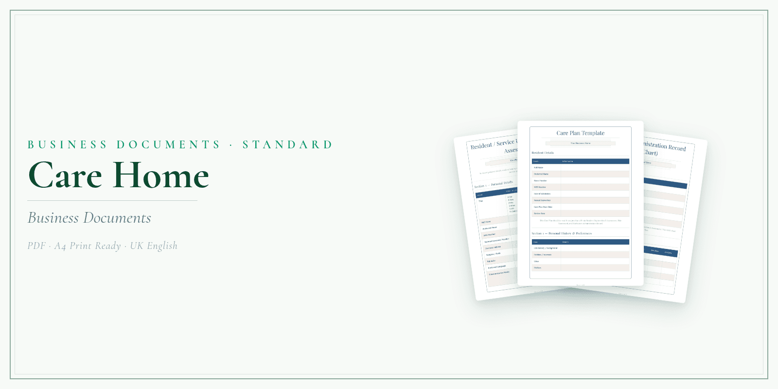 Business Documents — Standard