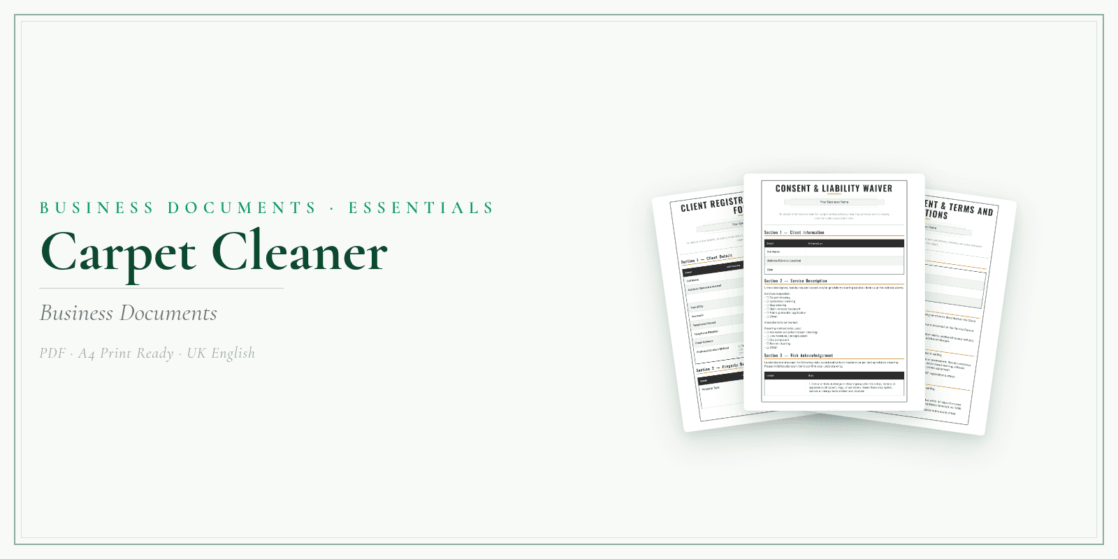 Business Documents — Essential