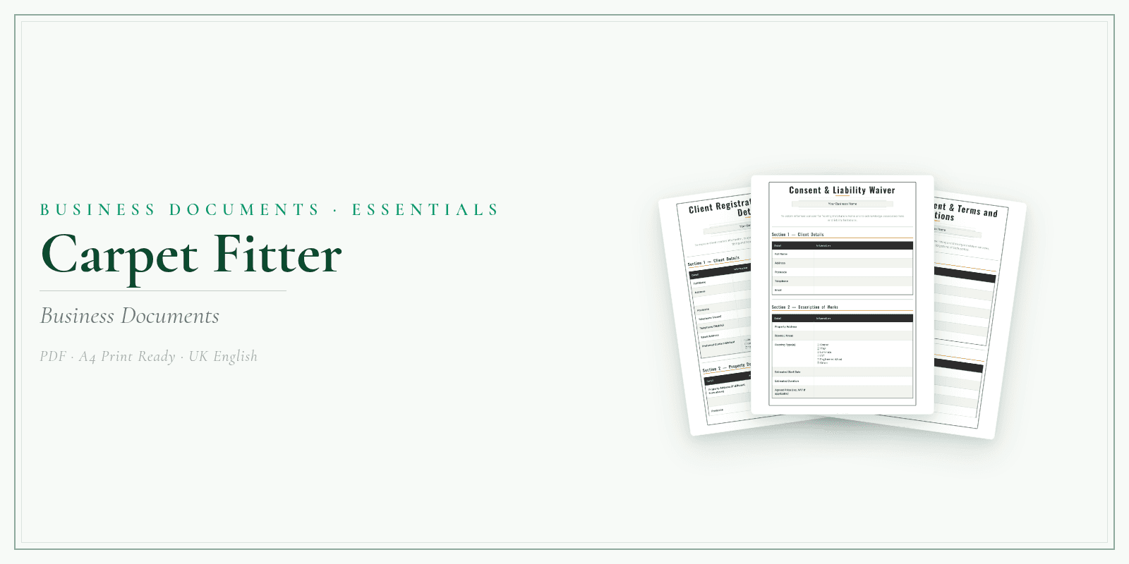 Business Documents — Essential