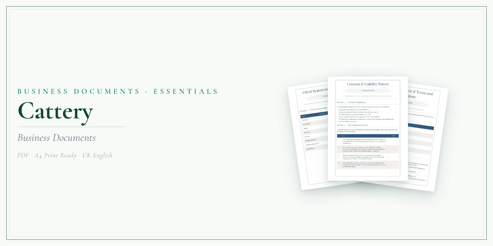 Business Documents — Essential