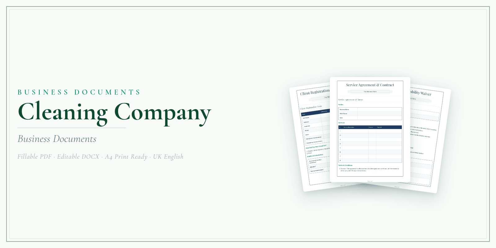Business Documents — Premium