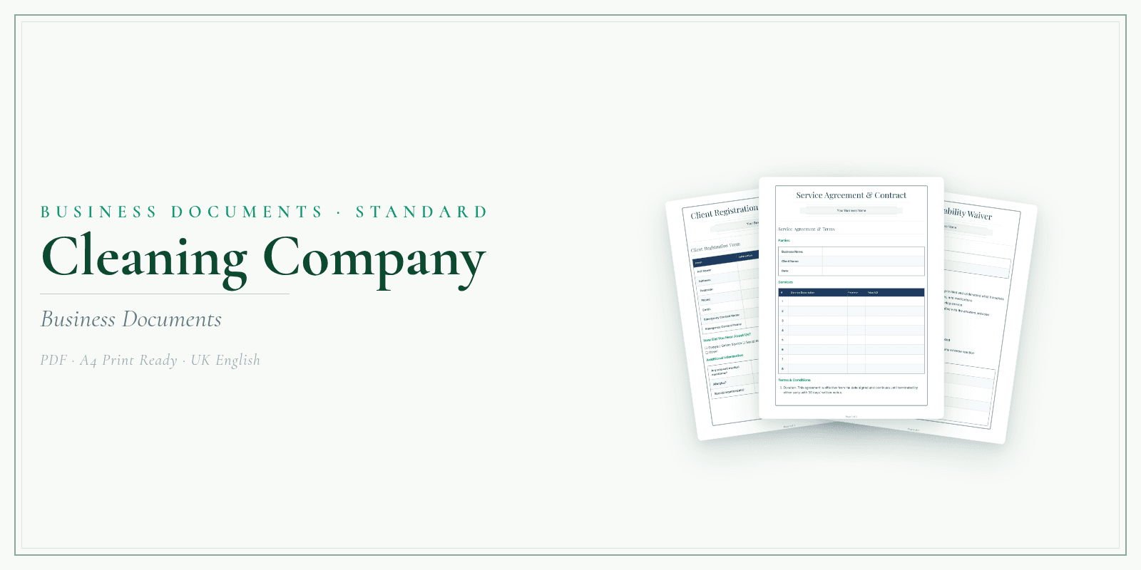 Business Documents — Standard