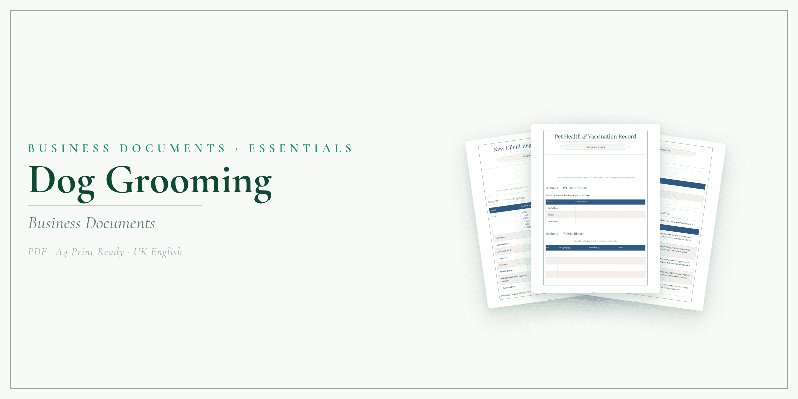 Business Documents — Essential
