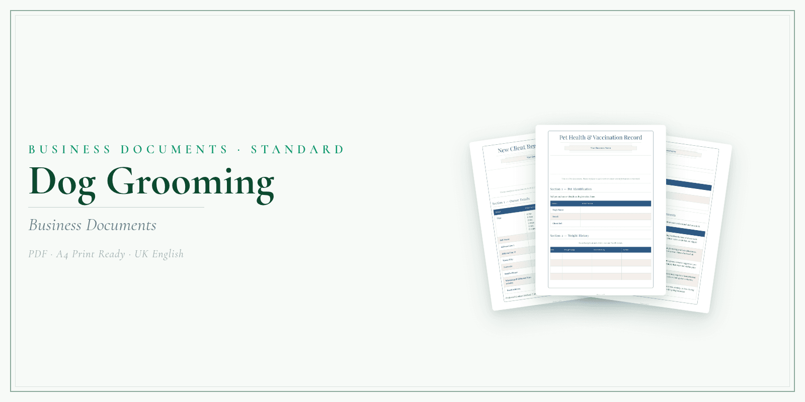Business Documents — Standard