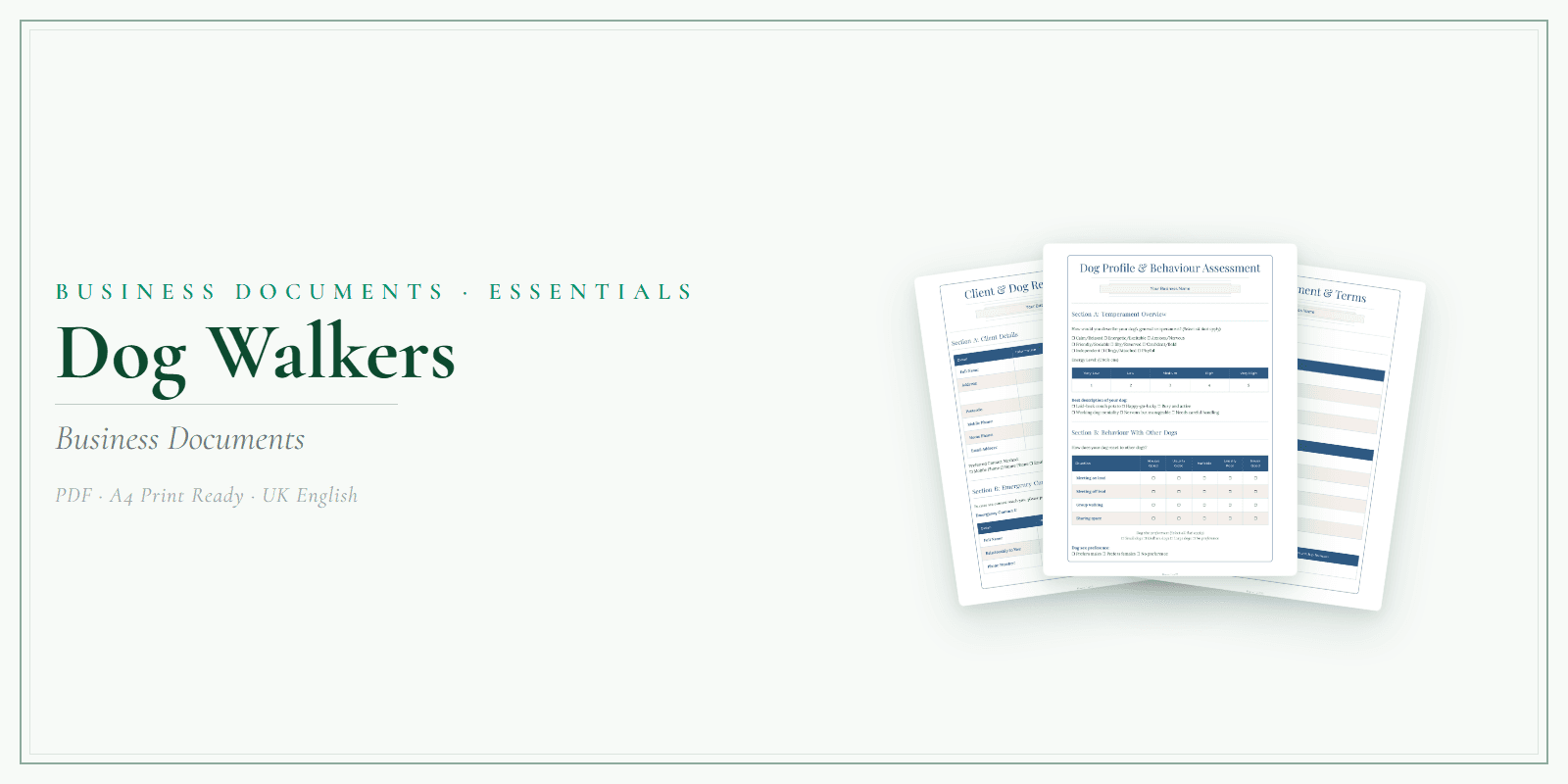 Business Documents — Essential