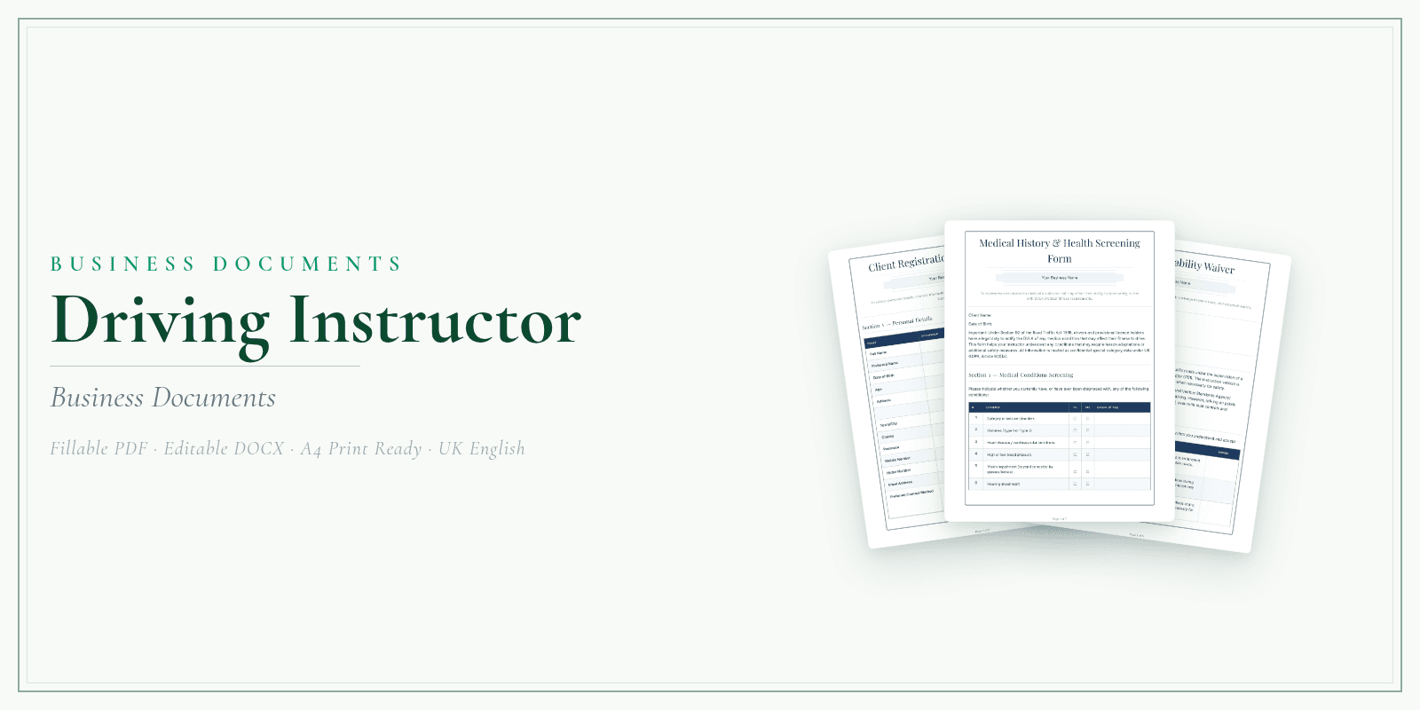 Business Documents — Premium