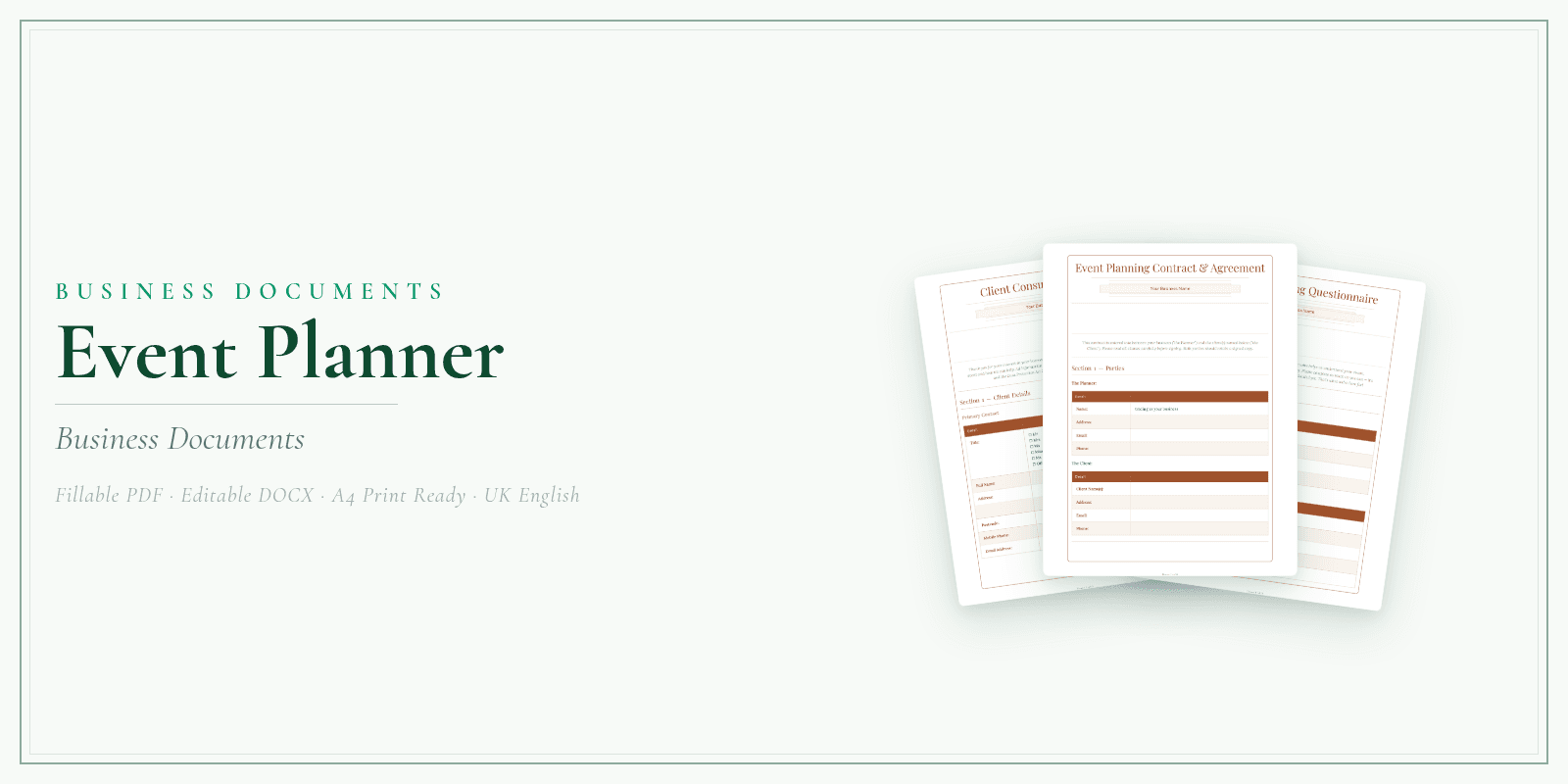 Business Documents — Premium