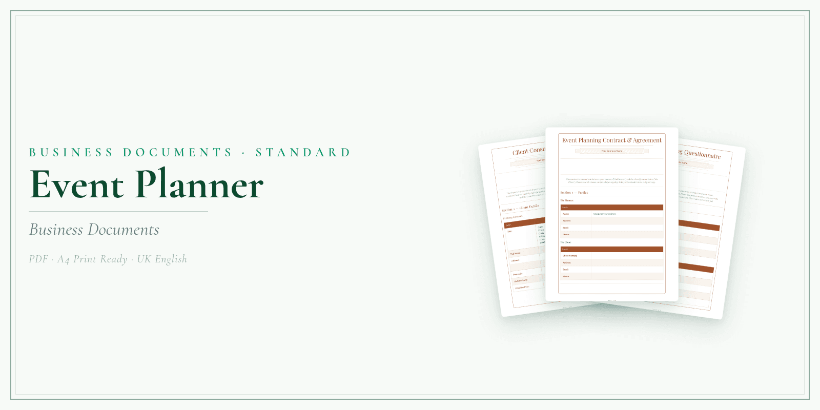 Business Documents — Standard