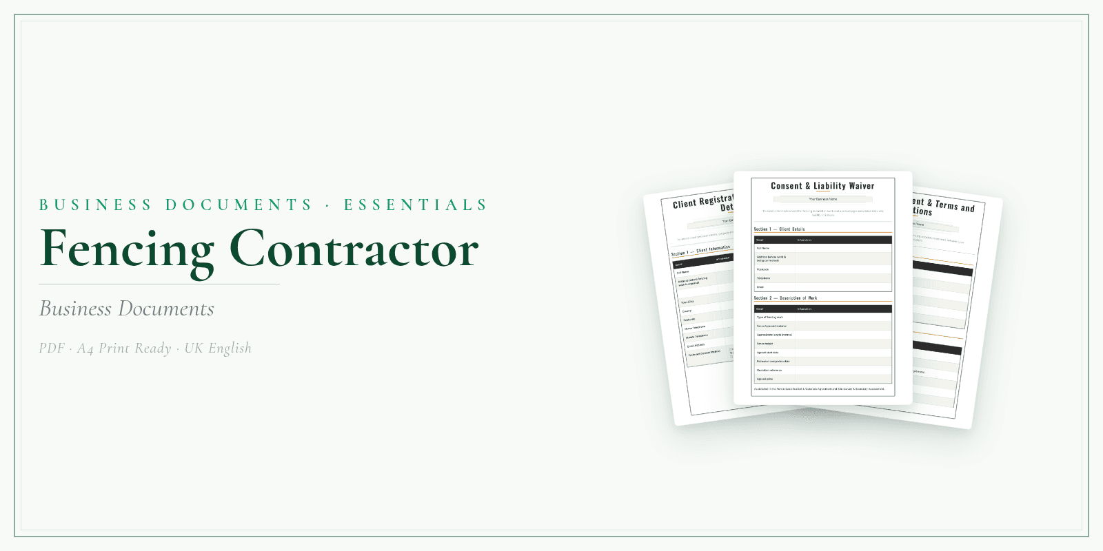 Business Documents — Essential