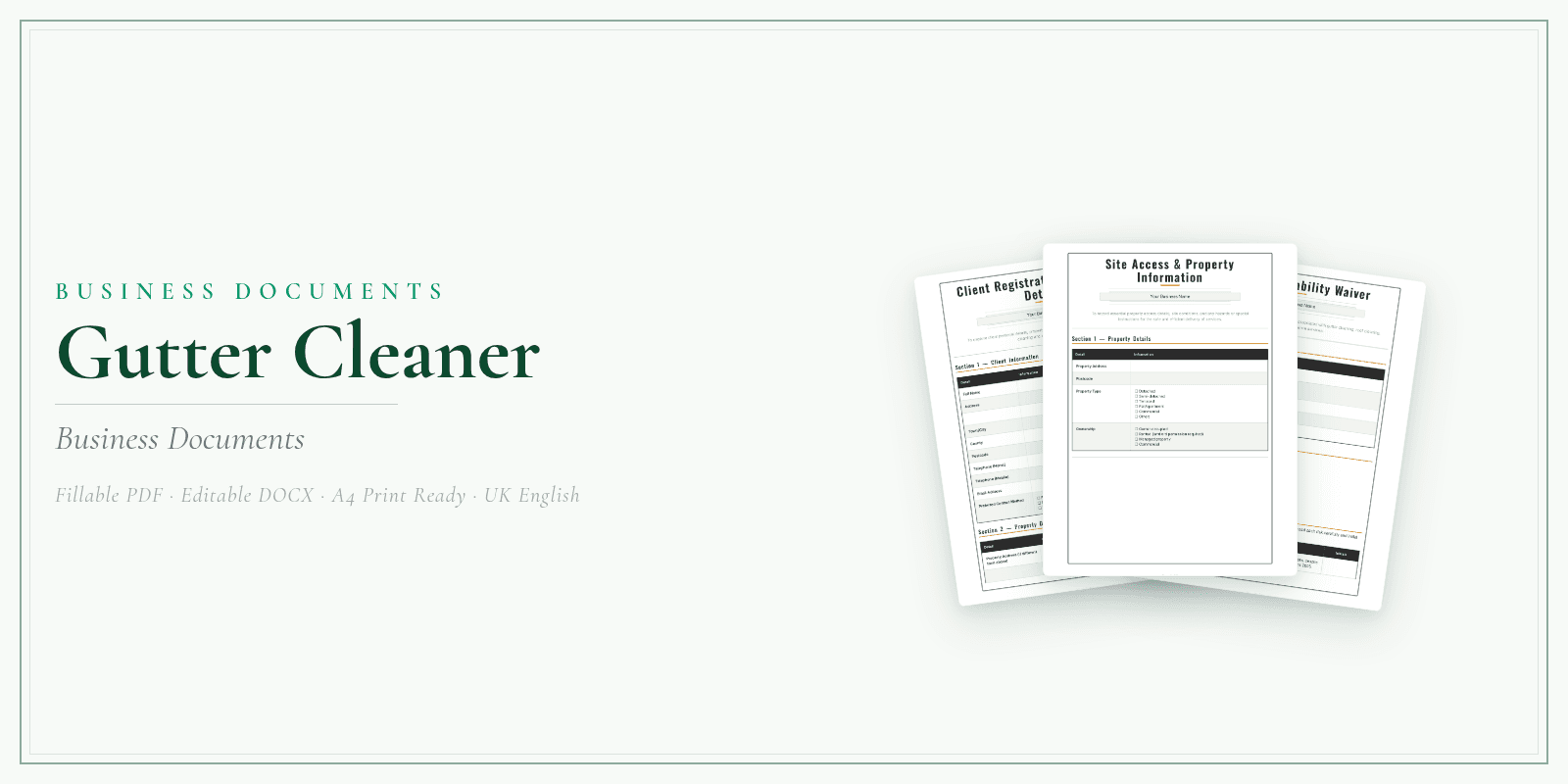 Business Documents — Premium