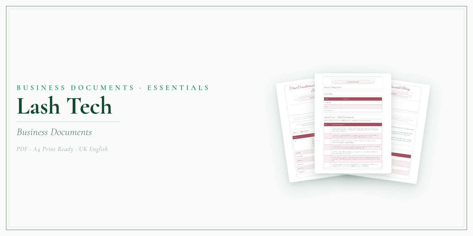 Business Documents — Essential