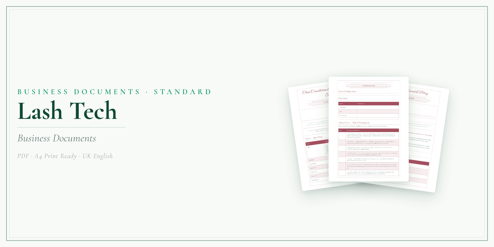 Business Documents — Standard