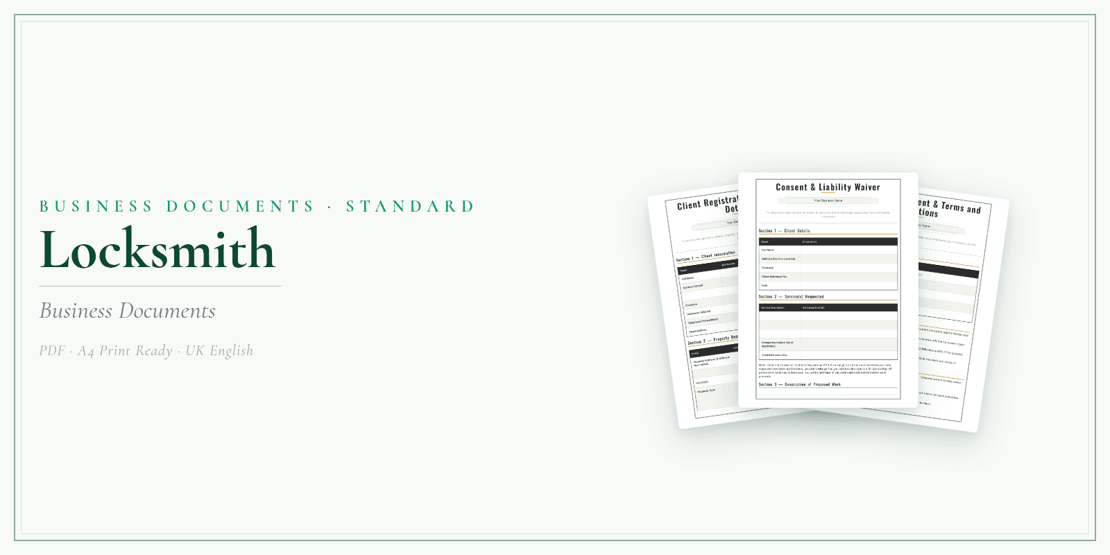 Business Documents — Standard