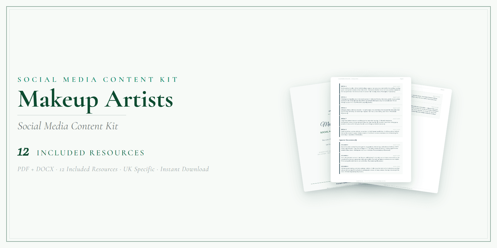 Social Media Content Kit