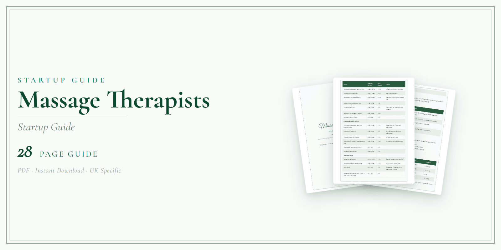 Startup Guide
